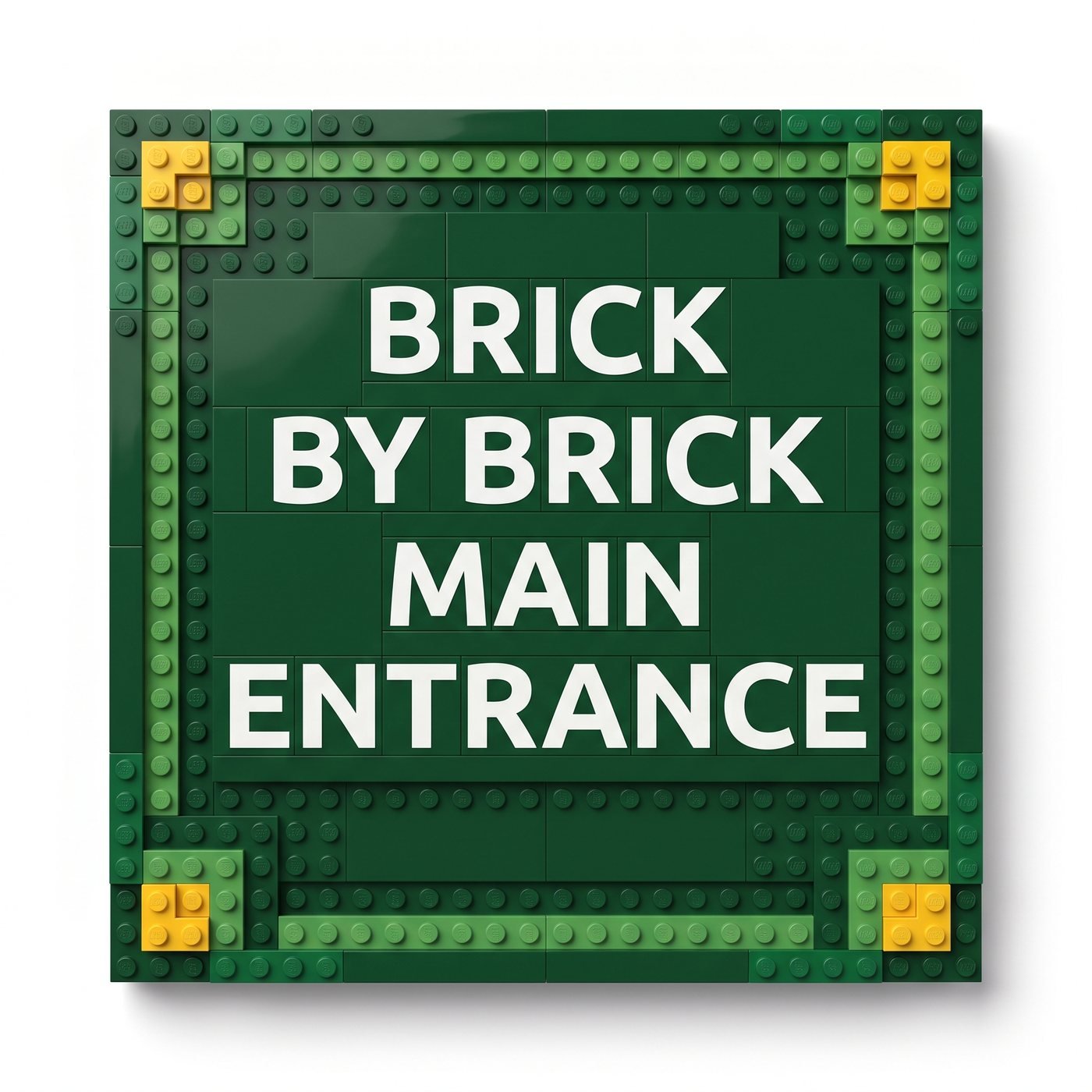 Brick by Brick staff summit, Event signage and stage by AESA