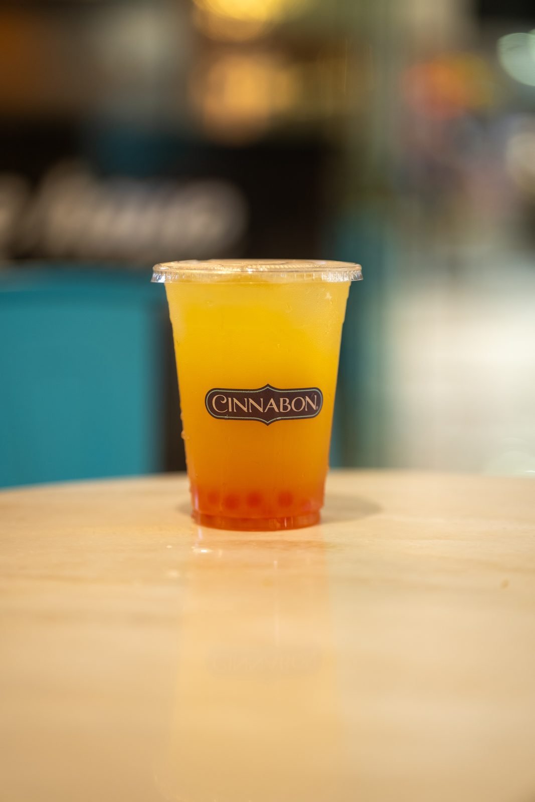 Cinnabon in store, Food and product by AESA